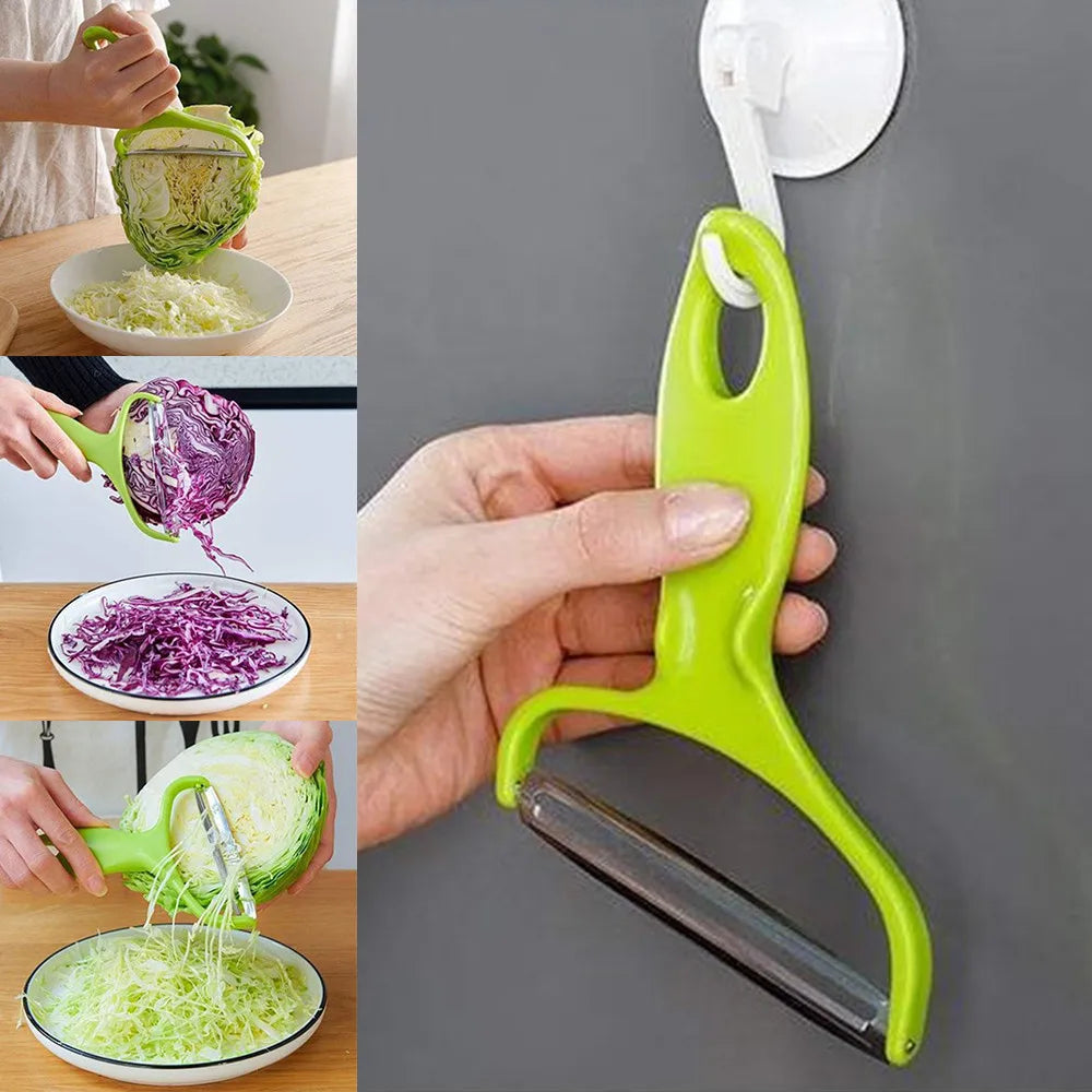 Kitchen Vegetable Peeler Stainless Steel Potato And Cabbage Peeler Grater Salad Multi-Function Fruit And Vegetable Peeler Tools