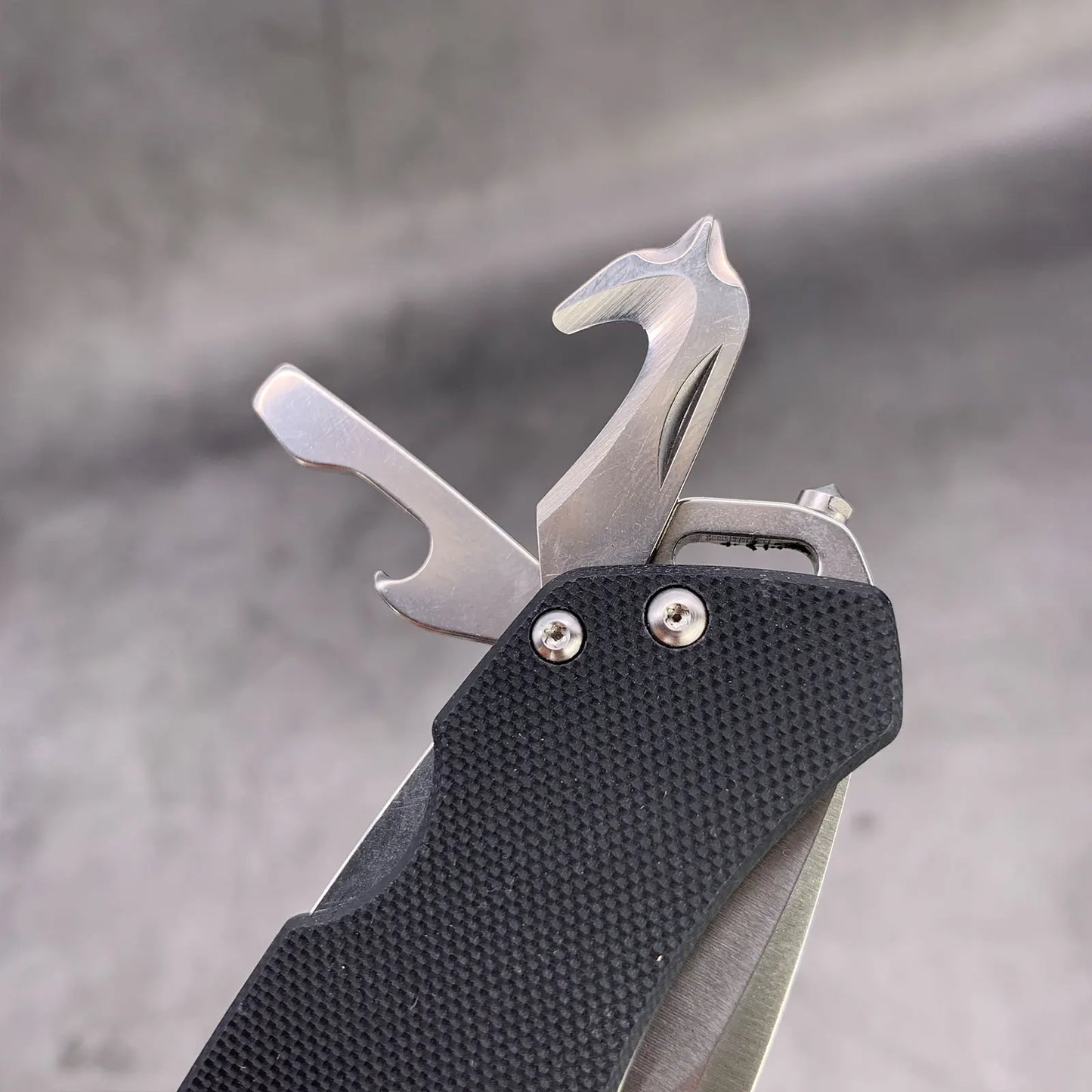 SANRENMU SRM  9018 Pocket Folding Knife 12C27 Blade EDC Multi-purpose Tool Gift Outdoor Hunting Camping Survival Tactical Knives