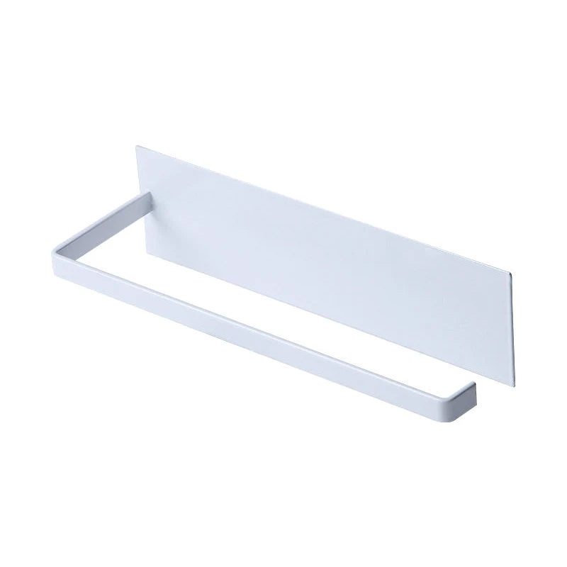Kitchen Free Punch Roll Rack Paper Towel Holder Tissue Hanger Rack Nail-Free Cabinet Shelf Sundries Accessories
