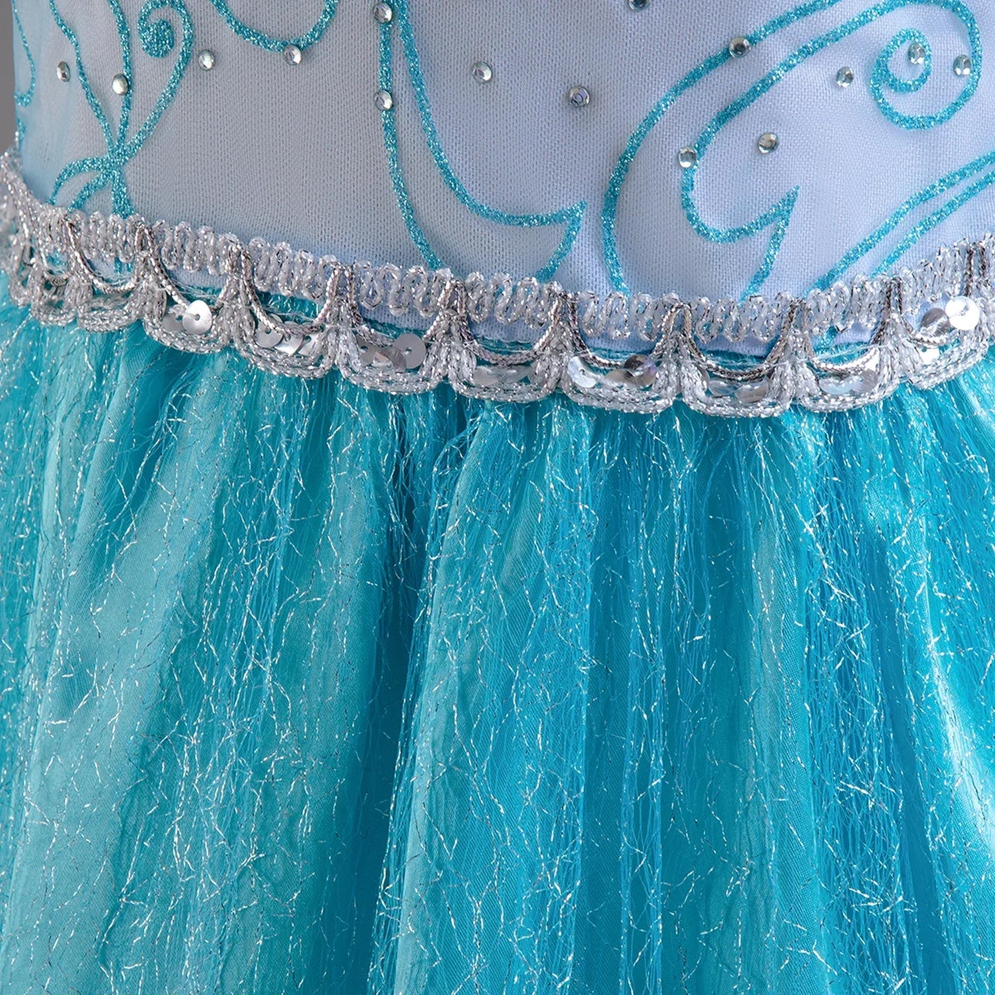 Girls Elsa Dresses for Long Sleeve Kids Birthday Cosplay Elsa Fancy Princess Costume 2023 Carnival Easter Dress Up Party Costume