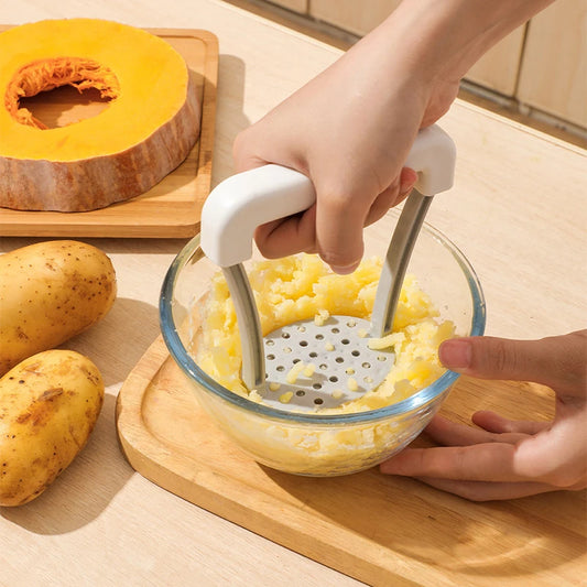 Pressed Potato Masher Ricer Puree Juice Maker Pusher Smooth Mashed Potatoes Crusher Fruit Tools Kitchen Supplies