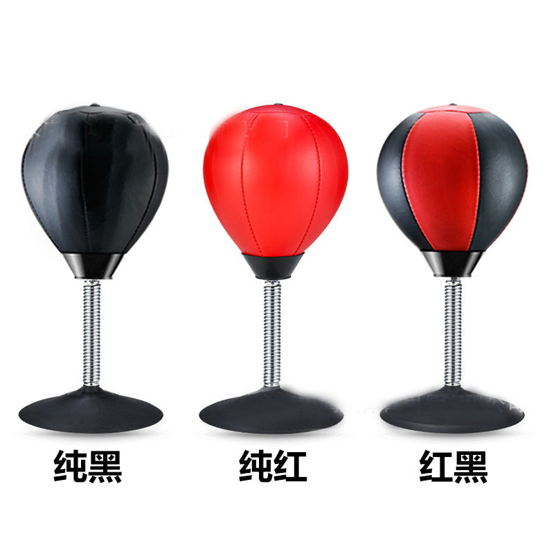 Desktop Children's Venting Speed Ball Office Big Sucker Boxing Venting Ball Tiktok Decompression Artifacts Foreign Trade Manufacturer
