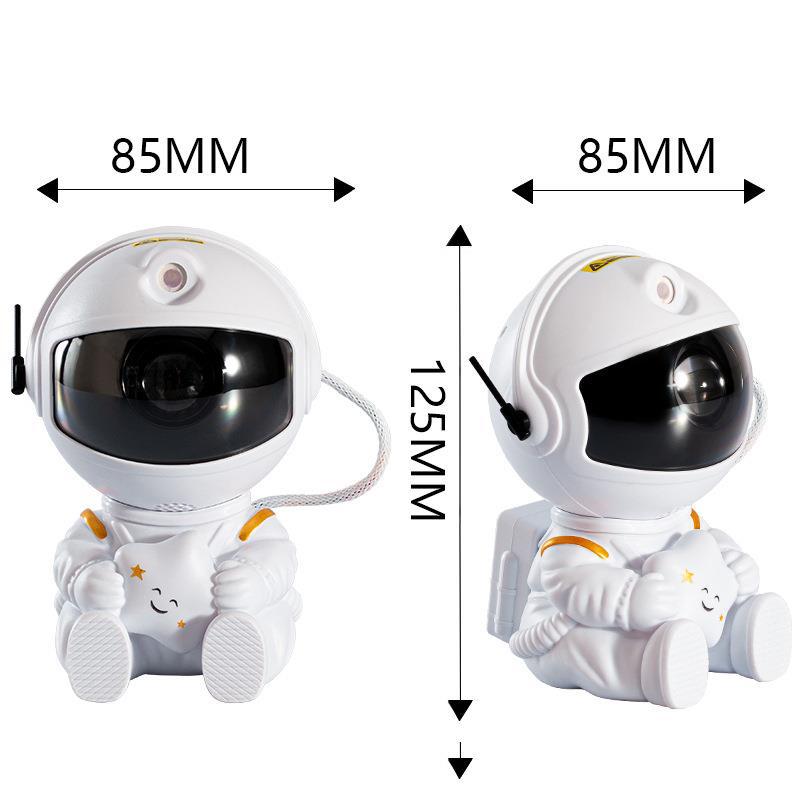 Astronaut sky lamp, projection lamp, starry atmosphere night light, astronaut laser nebula lamp