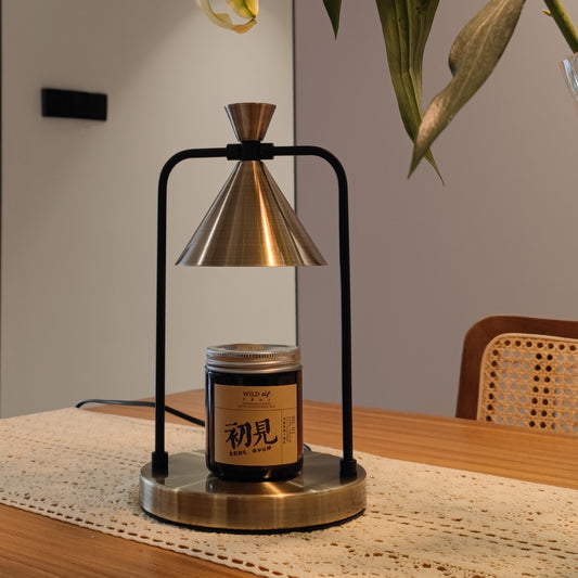 Melting wax lamp